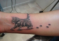 Страхотни татуировки с животни и домашни любимци