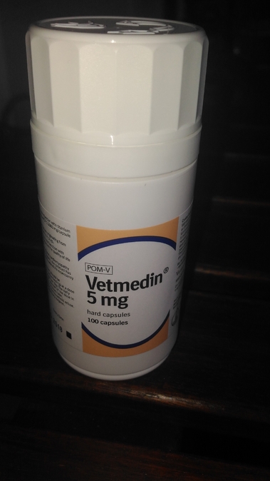 Vetmedin 5 mg-100 броя капсулиЛекарството е за сър...