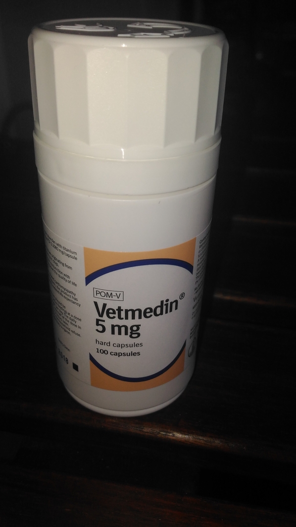 Vetmedin 5 mg-100 броя капсулиЛекарството е за сър...
